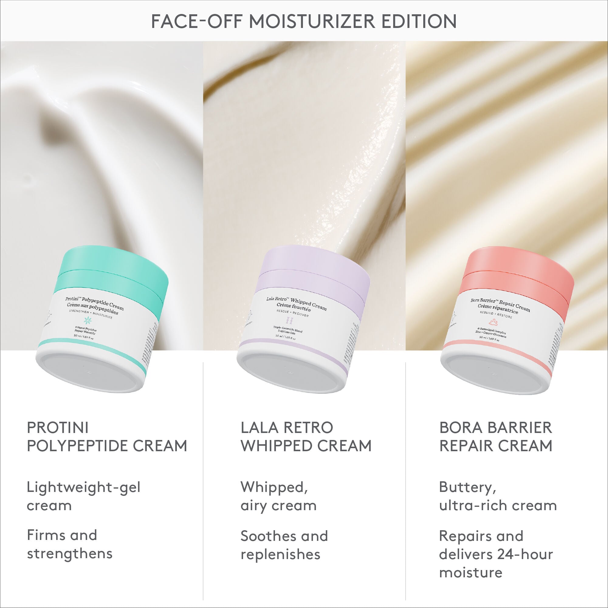 Anyfatie Moisture Cream 32g 新品 Firming and moisturizing peptide cream | Drunk Elephant