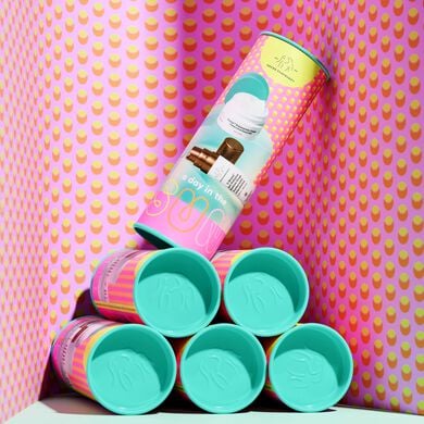 A Day in the Sun kit packaging stacked on top of each other