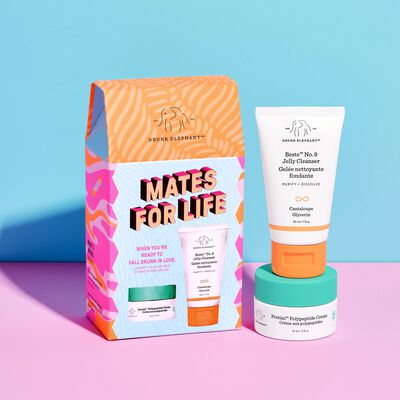 Beste No. 9 and Protini Cream next to Mates for Life kit