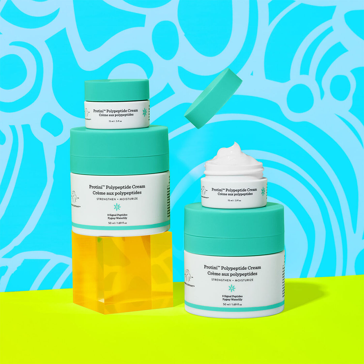 Two 50ml Protini Creams and Protini Cream 15ml Littles. 