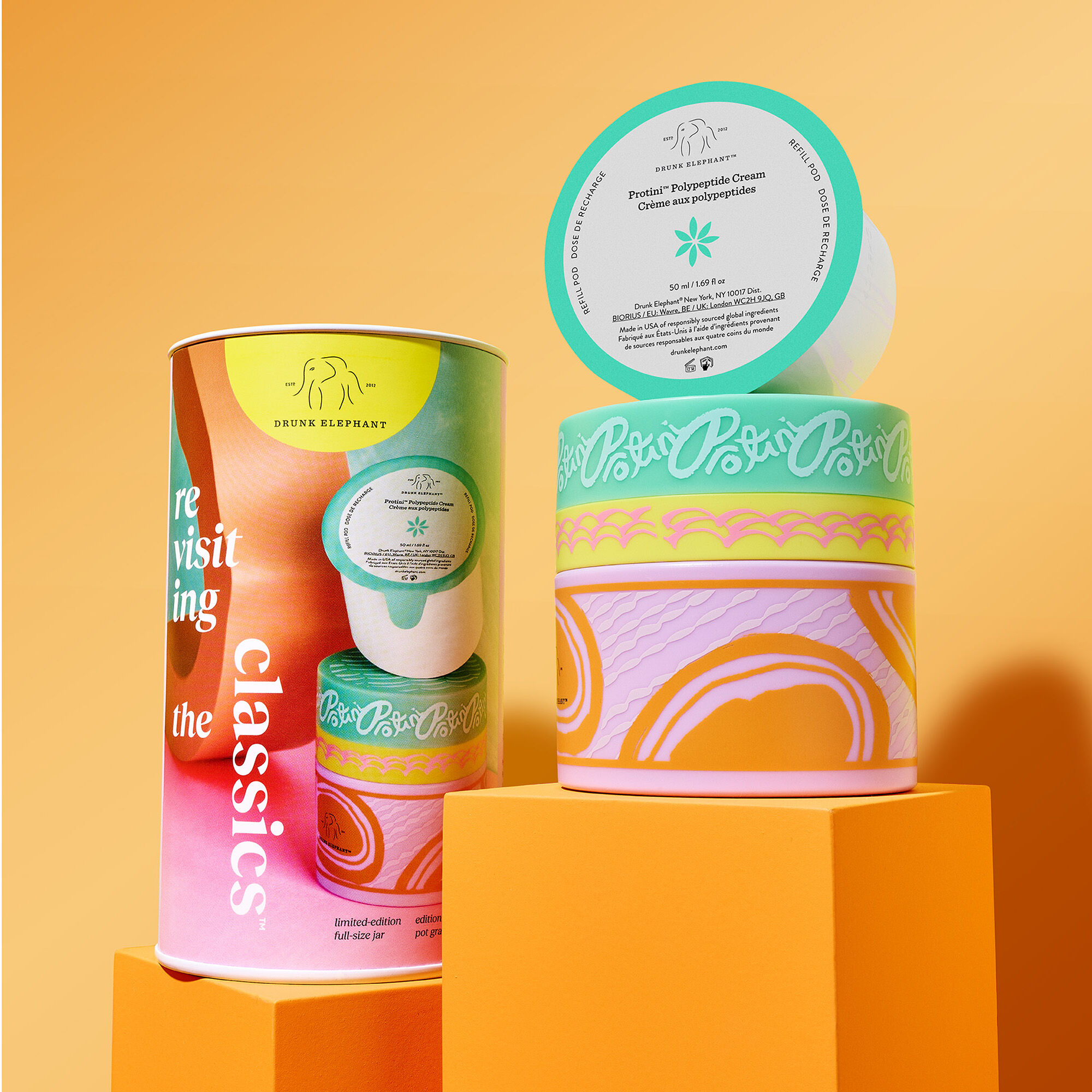 Firm and moisturize: Protini Cream refill kit | Drunk Elephant