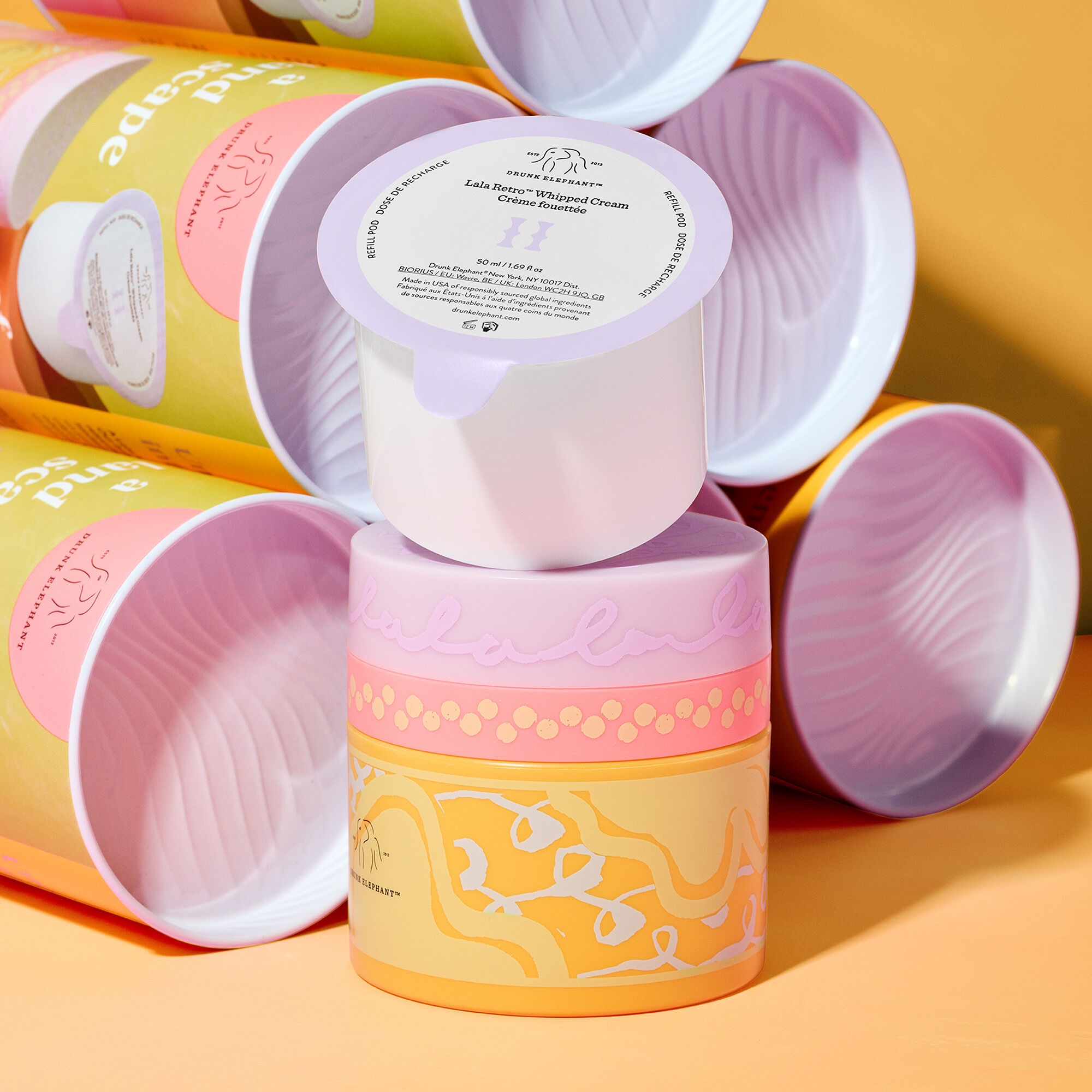 Moisturize and hydrate: Lala Retro refill kit | Drunk Elephant