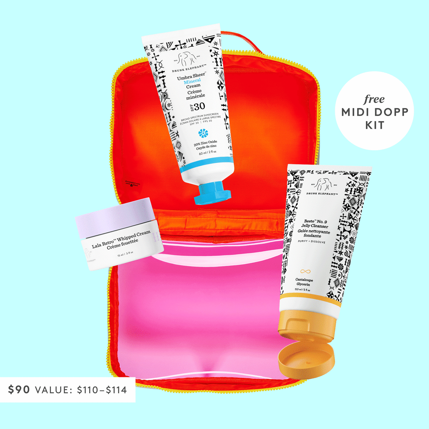 Custom Summer Dopp Kit Bundle ($110 - $114 value), 