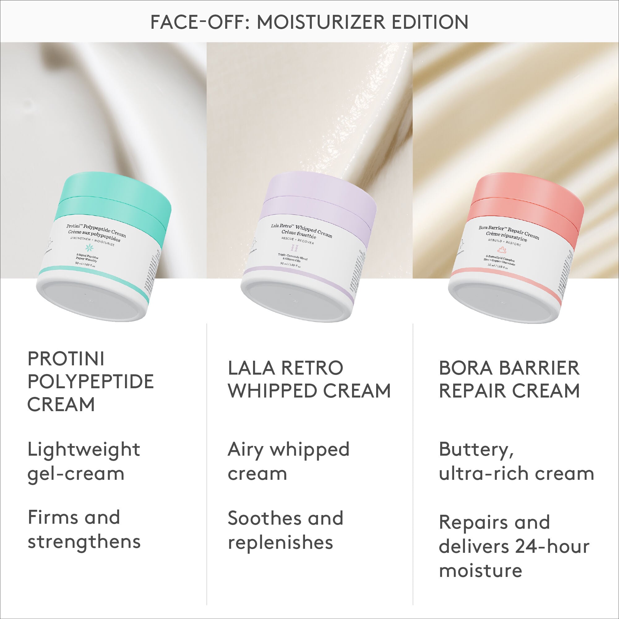 Firming and moisturizing peptide cream | Drunk Elephant