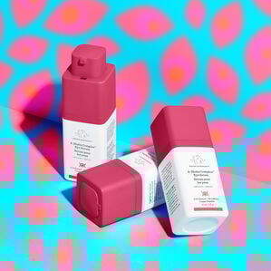Three A-Shabas against a blue and pink background