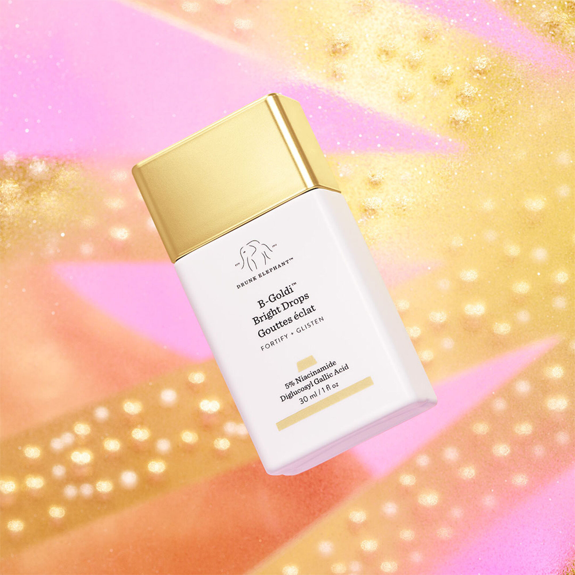 Golden serum drops with 5% niacinamide | Drunk Elephant