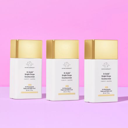 Three B-Goldis lined up side by side