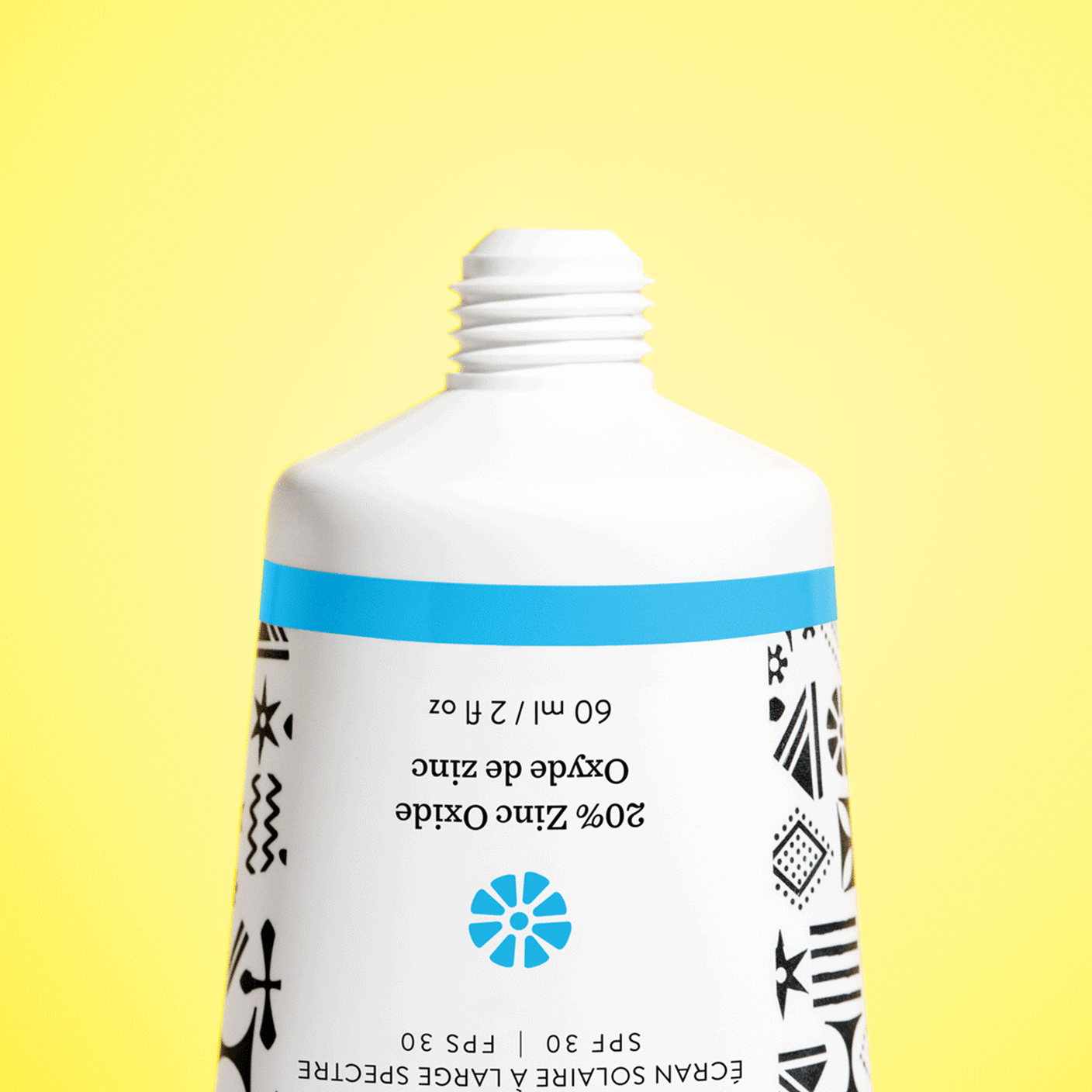 GIF of Umbra Sheer Mineral Cream being squeezed out.