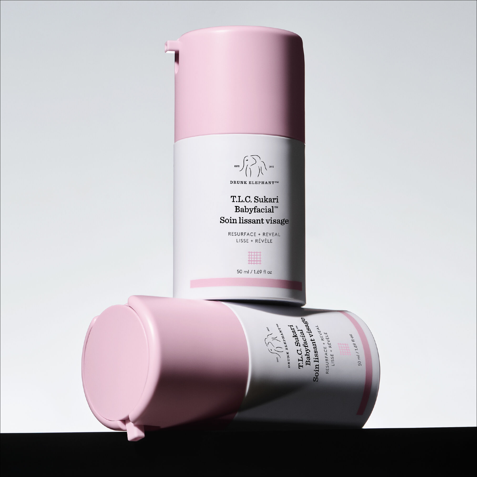 パック・フェイスマスク Drunk Elephant Babyfacial 50ml T.L.C. Sukari Babyfacial™ | AHA/BHA Exfoliating Face Mask