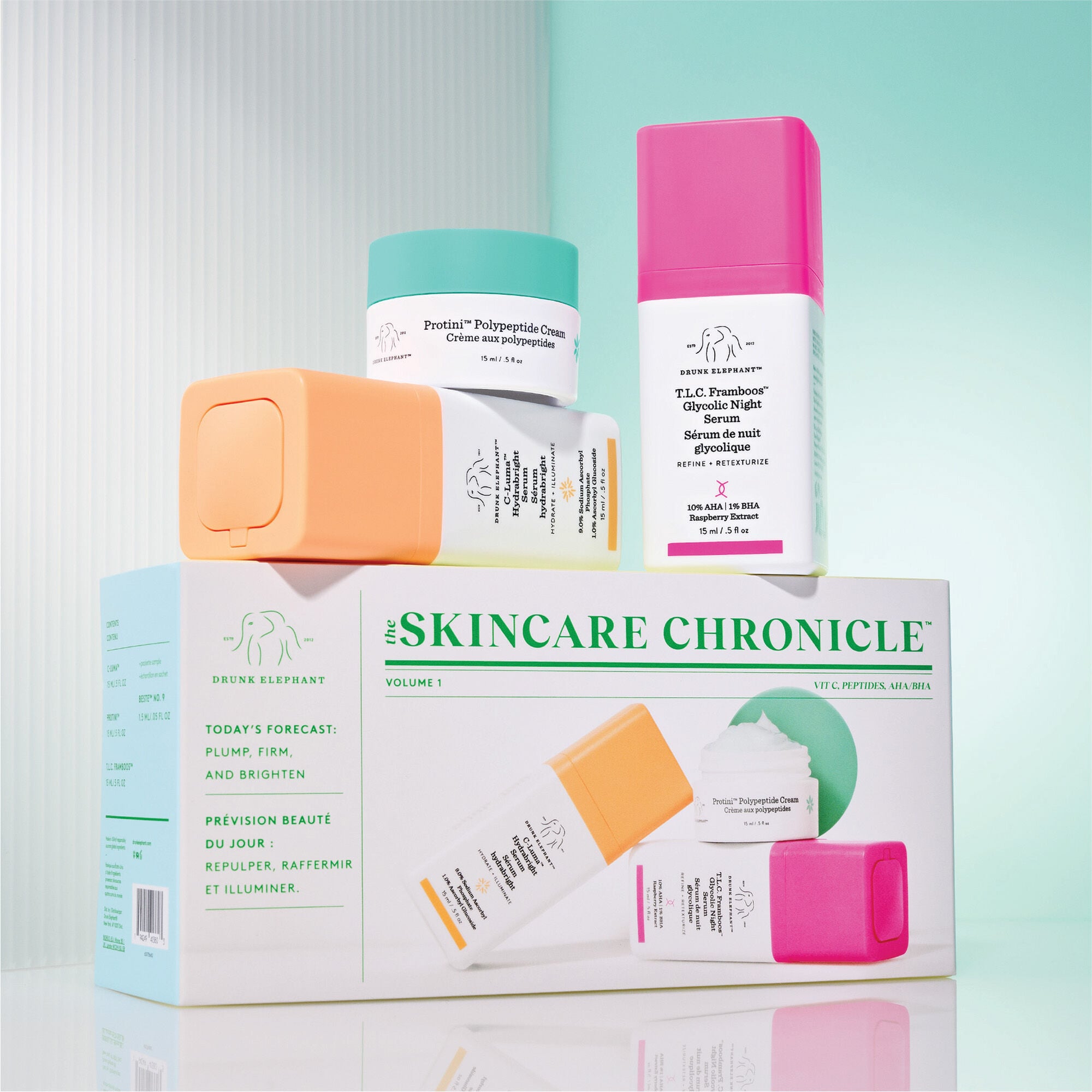 Travel-size kit for a.m. and p.m. routine | Drunk Elephant