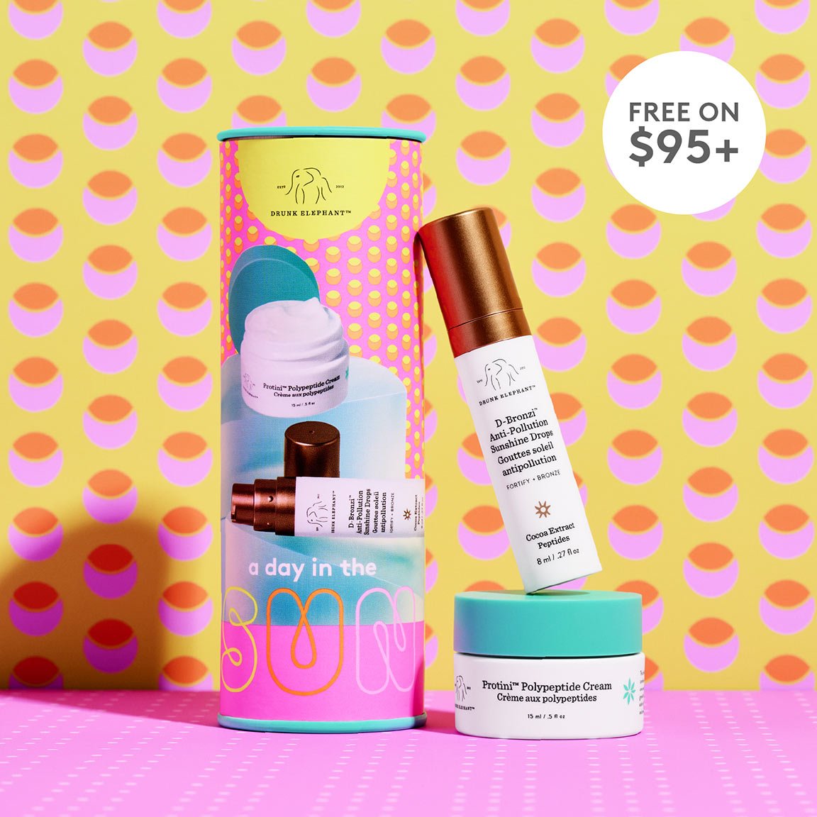 Sun good news: 25% off! image and Free on shopping $95+