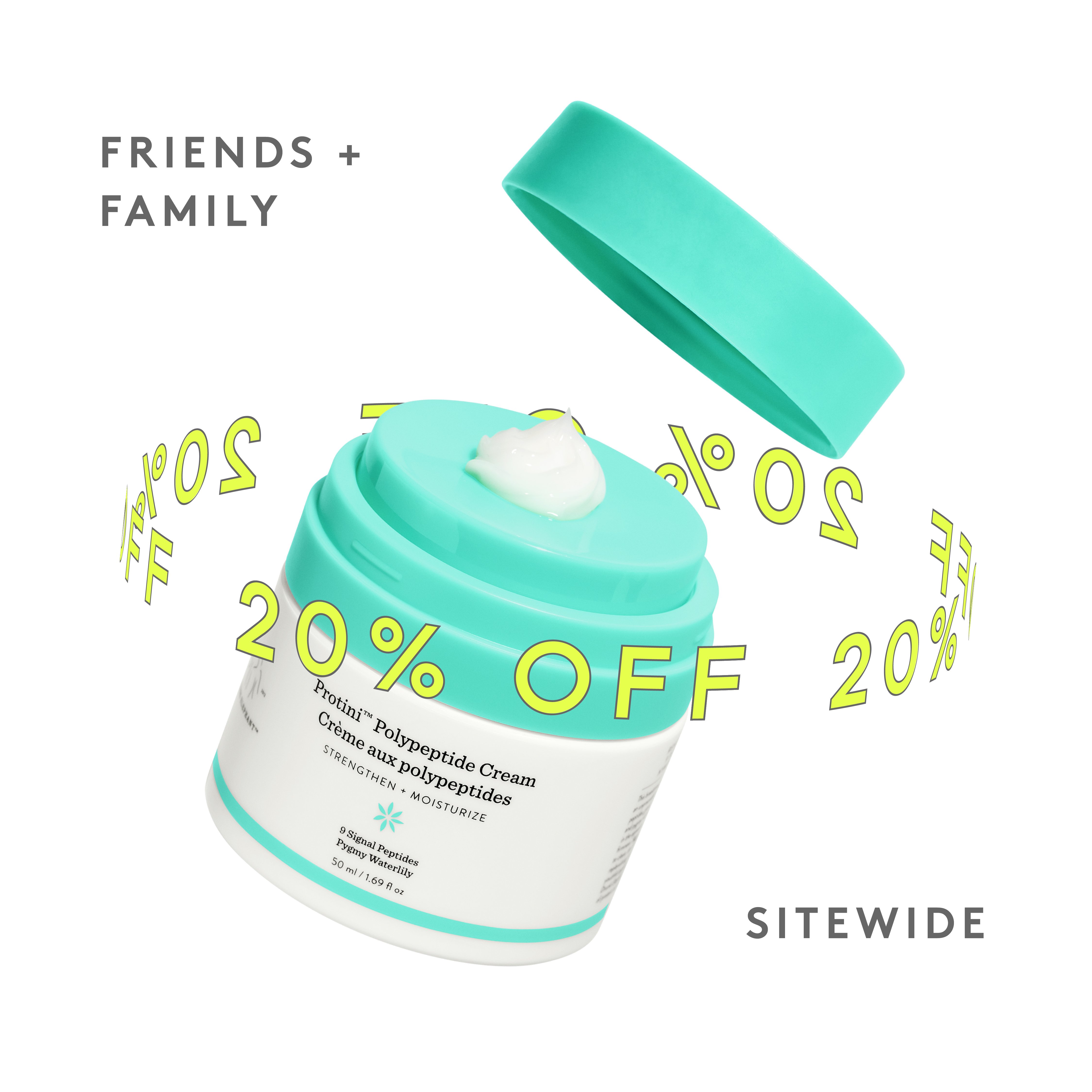 20% off? Oh, hi. image and Friends and Family 20% off? Oh, hi.