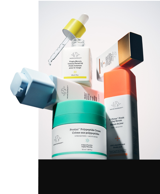 Drunk Elephant skincare products 