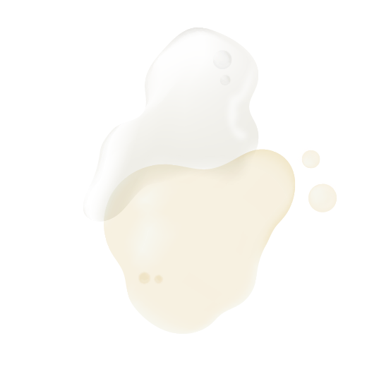 Protini Serum goop and c-firma goop on a white background.