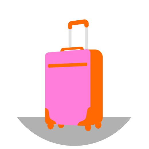 Illustration of suitcase