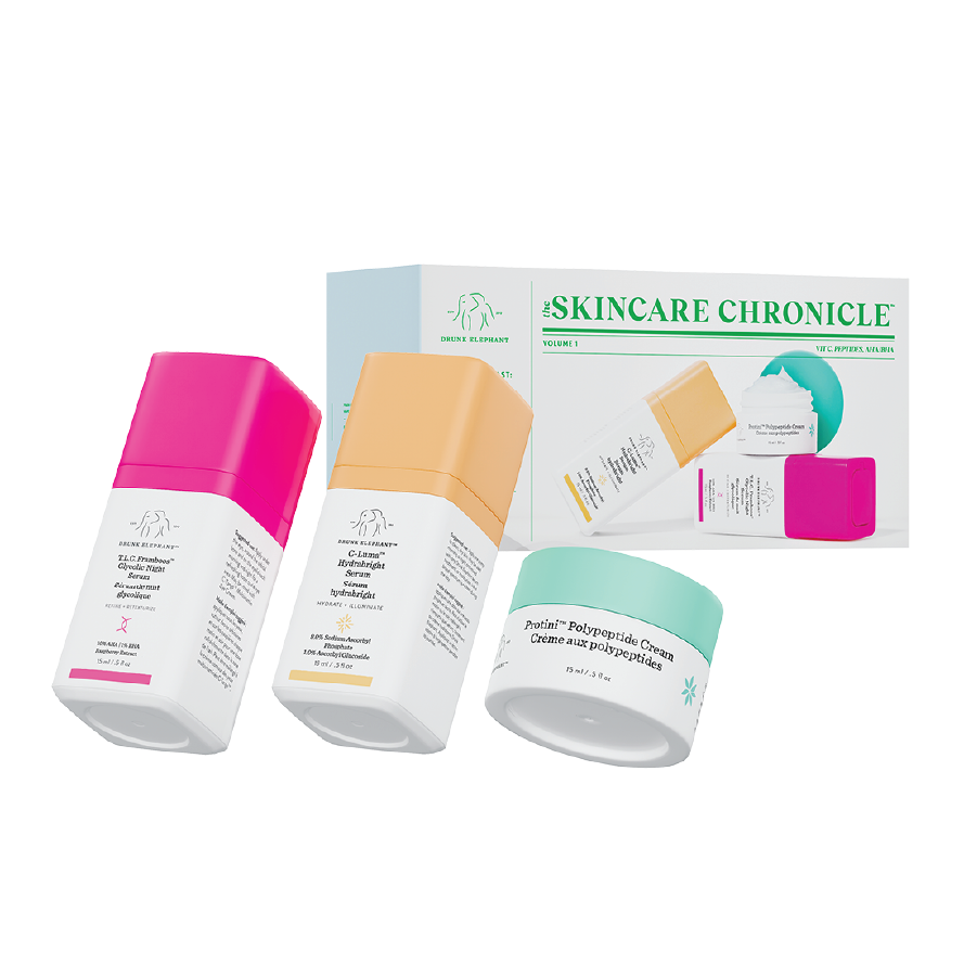 Drunk Elephant The Skincare Chronicles: Brighten & Exfoliate Kit