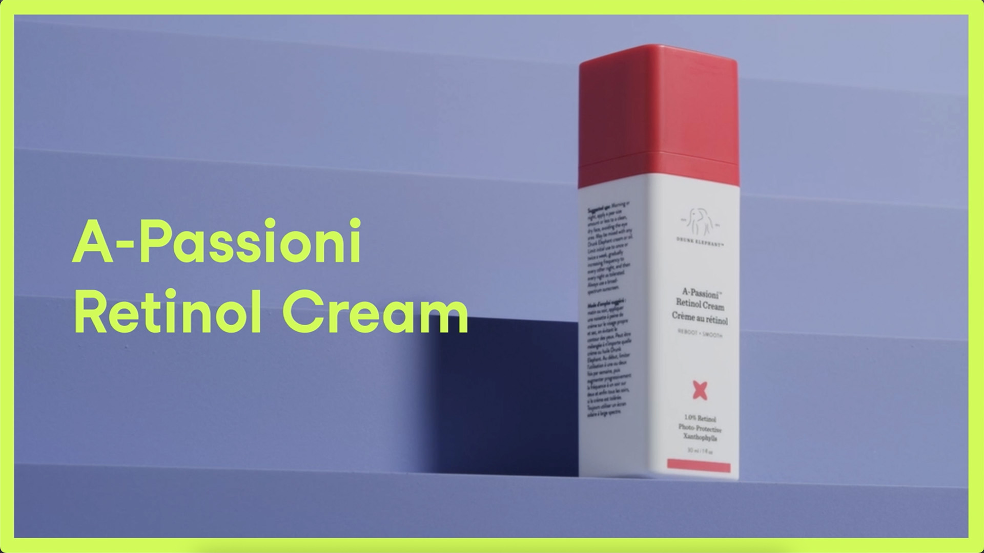 Drunk Elephant A-Passioni Retinol Anti-Wrinkle Cream. Brightening,  Restorative and Vegan Face Cream with Vitamin F (10 mL / 0.33 Fl Oz) (Midi)