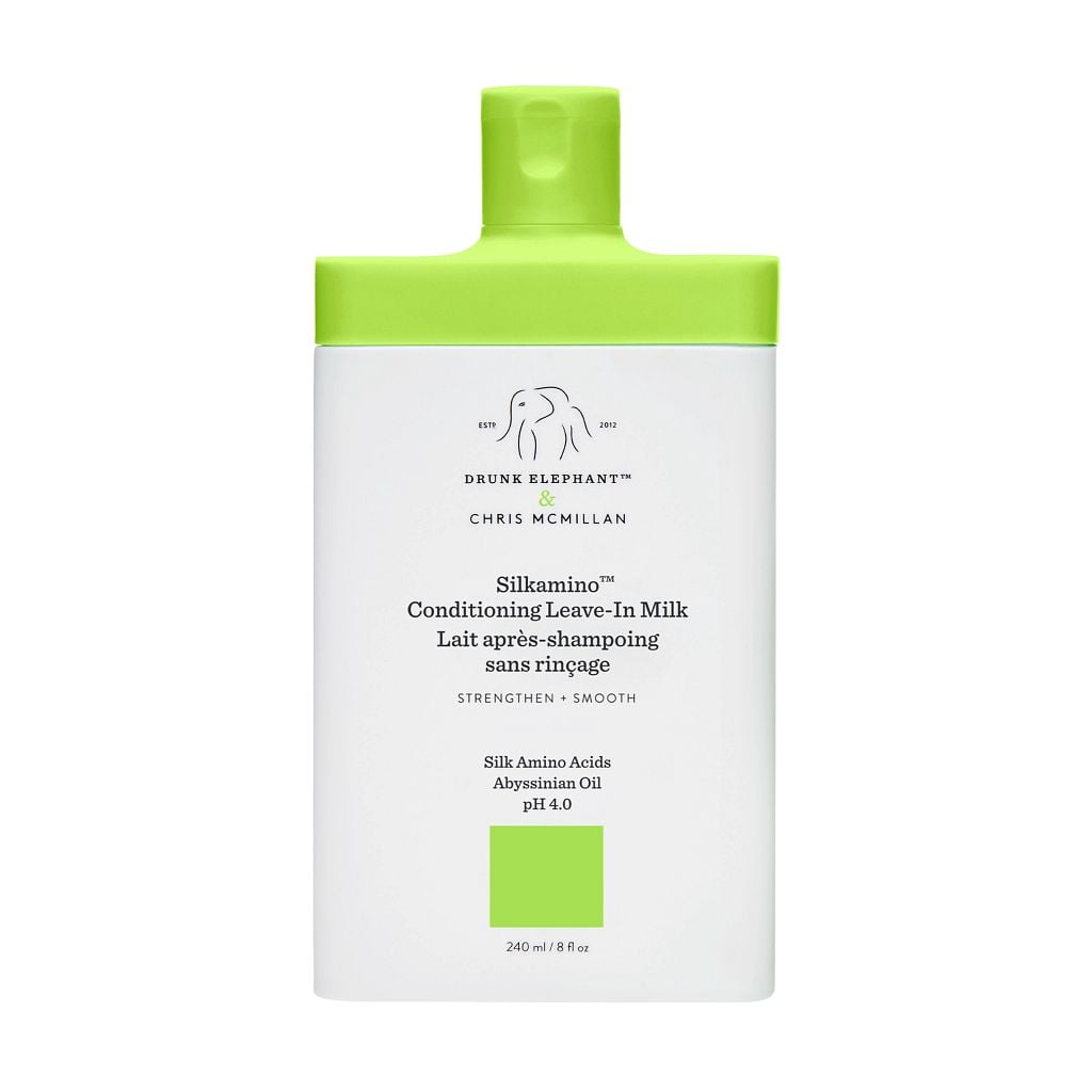 Drunk Elephant Silkamino Conditioning Leave-In Milk, 240 ML/8 FL OZ