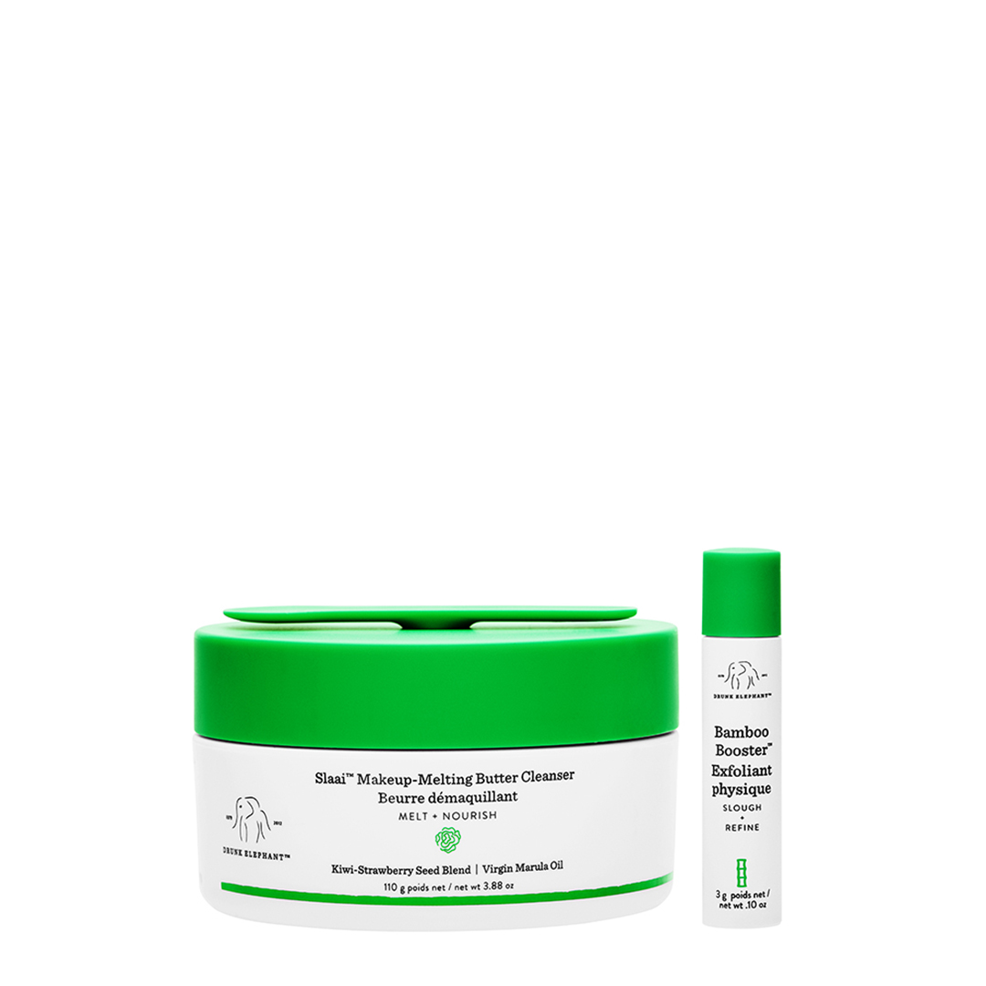 Drunk Elephant Slaai Makeup-Melting Butter Cleanser, 110 G POIDS NET/NET WT 3.88 OZ