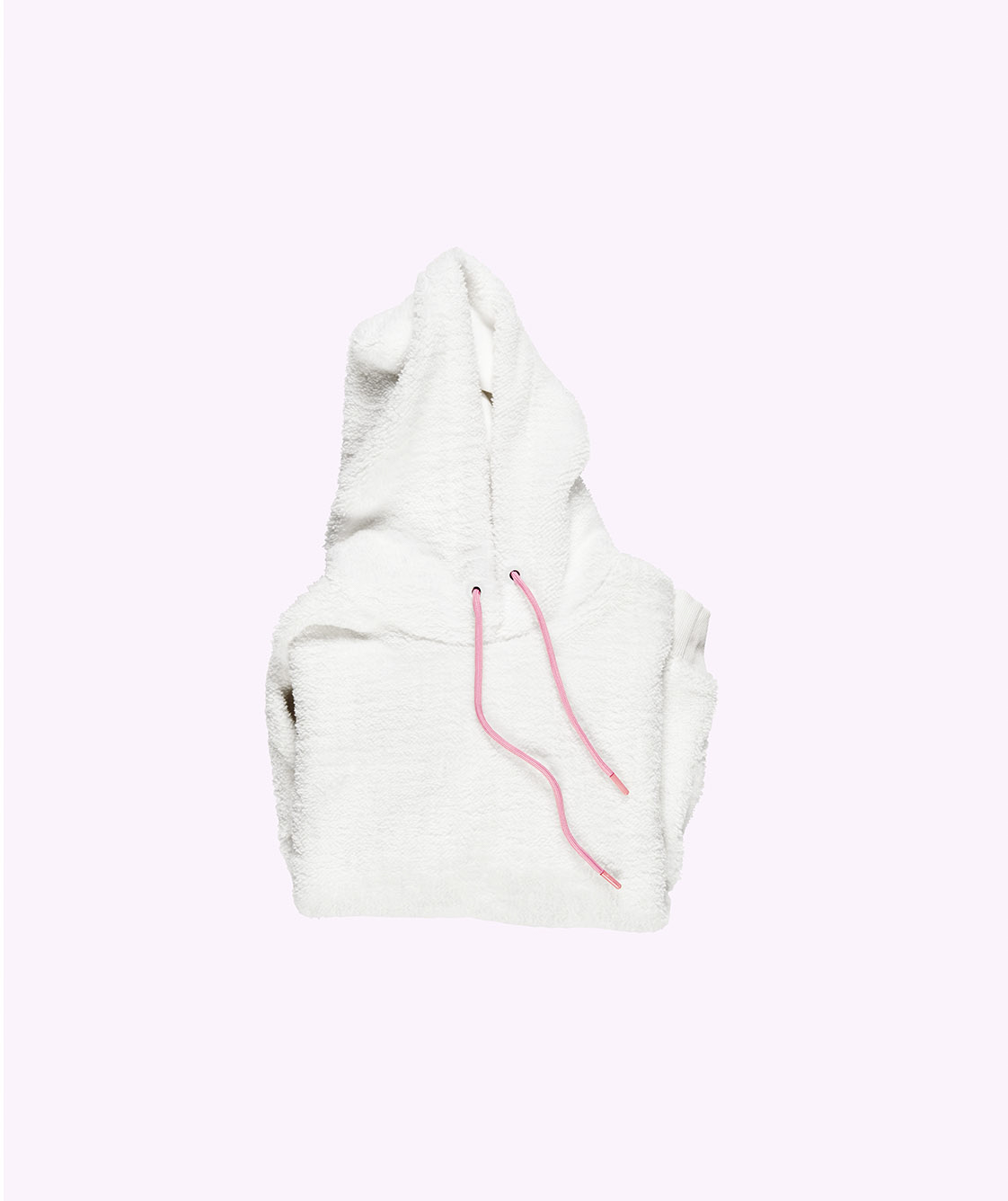 Drunk Life Fuzzy Sweatshirt | White 