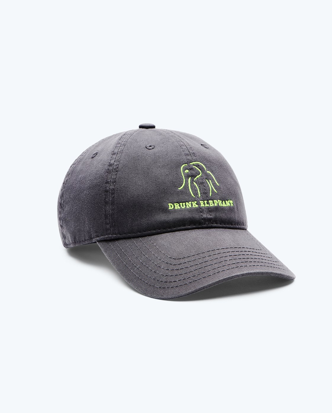 Hat, Black with Green Logo Hat, Black with Green Logo